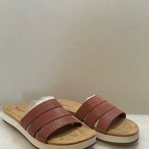 Women's Slide Sandals in Pink by Baretraps